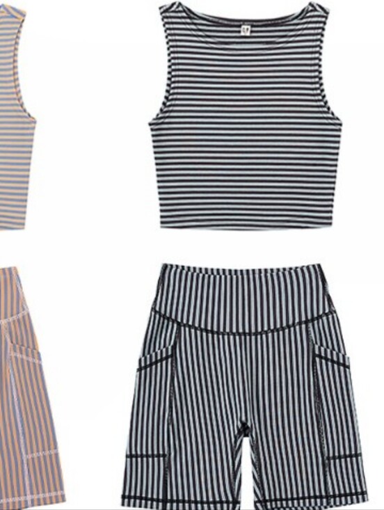 Fashion Brand Company Tops - NWT Fashion Brand Company Surf Stripe Set